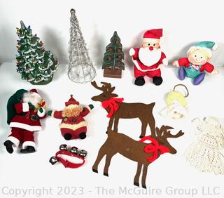 Group of Christmas Decorations