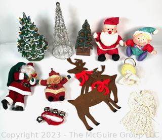 Group of Christmas Decorations