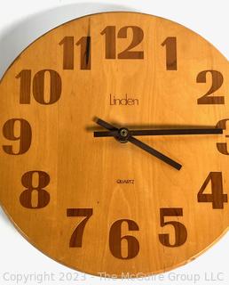 Three (3) Wall Clocks Including Electric and Battery Operated 