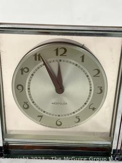 Westclox Art Deco Desk Mantel Clock