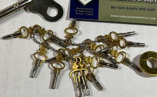 Group of Clock Keys