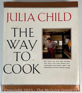 Four (4) French Cookbooks Including Julia Child