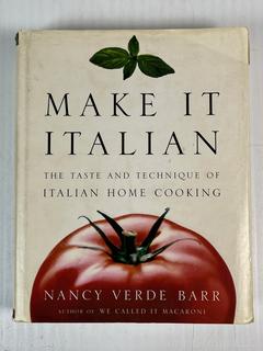 Six (6) Italian Cookbooks