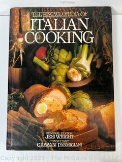 Six (6) Books on Italian Cooking