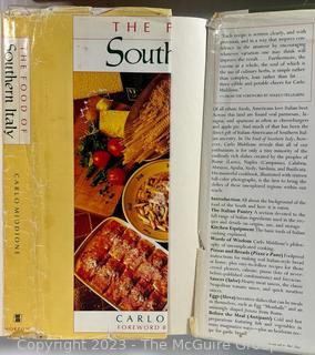 Six (6) Books on Italian Cooking