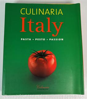 Six (6) Books on Italian Cooking