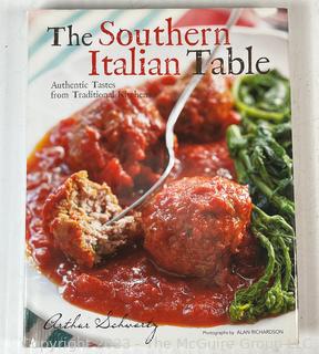 Seven (7) Books on Italian Cooking