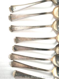 Gorham Sterling Silver Flatware Set. 1854 grams excluding dinner knives.