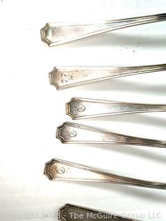 Gorham Sterling Silver Flatware Set. 1854 grams excluding dinner knives.