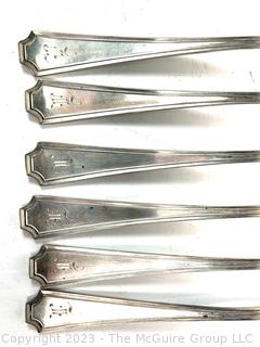 Gorham Sterling Silver Flatware Set. 1854 grams excluding dinner knives.