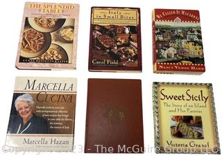 Six (6) Books on International Cooking