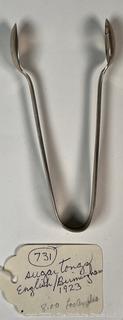 Four (4) Sterling Silver Serving Tongs.  100 grams