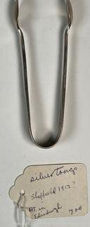 Four (4) Sterling Silver Serving Tongs.  100 grams