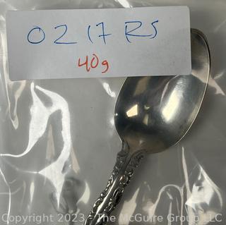 Two (2) Sterling Silver Spoons.  40 grams