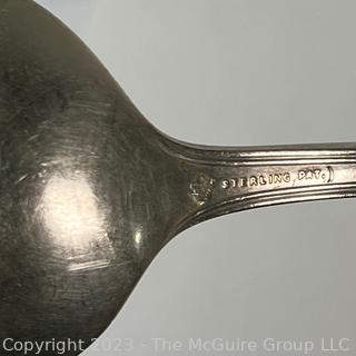 Two (2) Sterling Silver Table Spoons, Frank W. Smith, MA.  146 grams