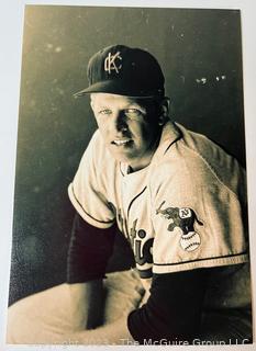 Arthur Rickerby Negative/Reprint of Kansas City Athletics Baseball Player possibly Marv Throneberry