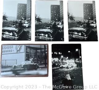 5 Arthur Rickerby Negatives/Reprints of Pirates 1960 World Series Title