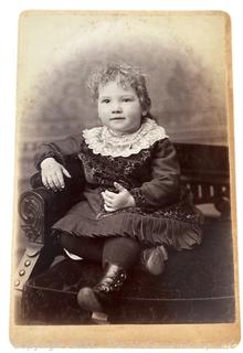 CVD Cabinet Card of Child
