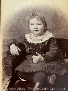 CVD Cabinet Card of Child
