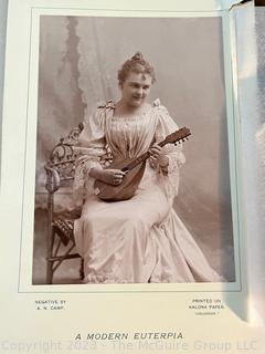 CVD Cabinet Card Photograph of Woman on Chair