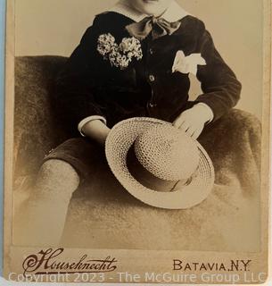 CVD Cabinet Card Photo of Young Boy