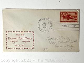 FDC First Day Cover. Philately