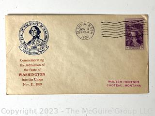 FDC First Day Cover. Philately