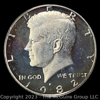 1982-S Kennedy Silver Proof Half Dollar