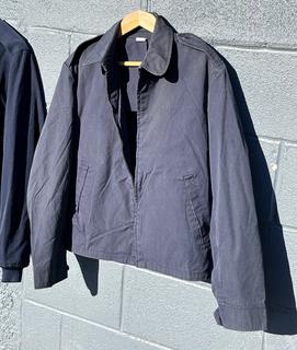 Two (2) Blue USAF Air Force Lightweight Zip Front Jackets