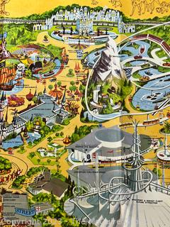 Disneyland Map 1972 Walt Disney Productions.  30" x 45".