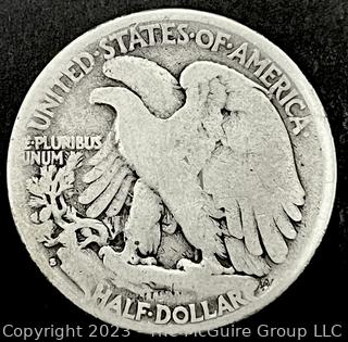 1928S Walking Liberty Half Dollar Silver Coin