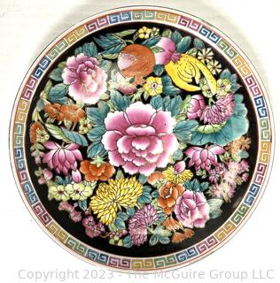 Collection of Hand Painted Japanese Porcelain Plates Including Zhongguo Chao Cai Chinese Mille Fleur 