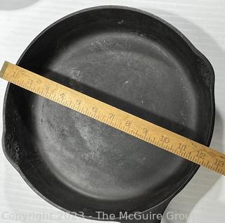 Three (3) Cast Iron Cook Fry Pans.