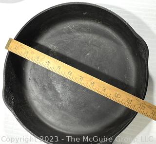 Three (3) Cast Iron Cook Fry Pans.