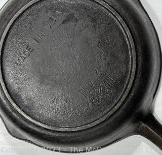 Three (3) Cast Iron Cook Fry Pans.