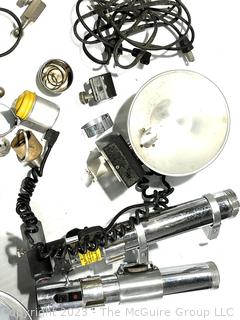 Vintage Photography Flash Attachments For Various Cameras