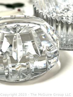 Decorative Collectibles Including Waterford Crystal Paperweights