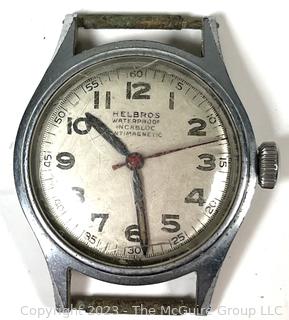 Three (3) Vintage Wristwatches Including Helbros, Bulova & Seiko