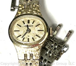 Three (3) Vintage Wristwatches Including Helbros, Bulova & Seiko