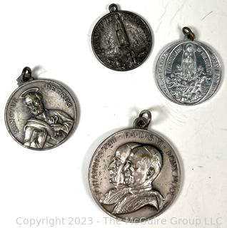 Four (4) Religious Medals