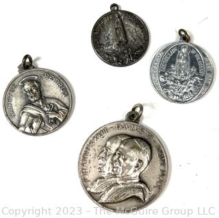 Four (4) Religious Medals