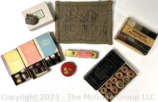 Vintage Sewing Supplies and Thread