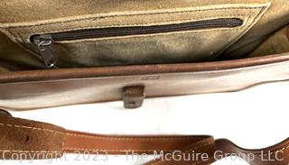 Six (6) Vintage Handbags and Purses.  Included Black Leather Medics Back