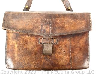 WWI Swiss Army Medic Leather Medical First Aid Bag