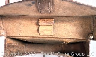 WWI Swiss Army Medic Leather Medical First Aid Bag