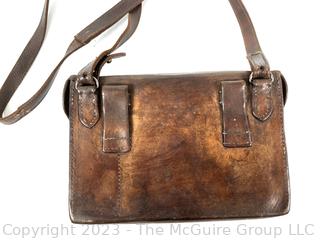 WWI Swiss Army Medic Leather Medical First Aid Bag