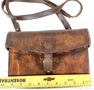 WWI Swiss Army Medic Leather Medical First Aid Bag