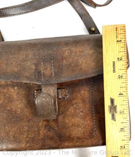 WWI Swiss Army Medic Leather Medical First Aid Bag