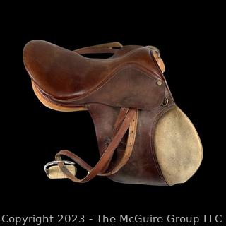 15" English Dressage Saddle Sold by Collegiate Quality Saddlery.  Made in Argentina.  Dressage Pads sold by Dover Saddlery, Wellesley, MA   (was 206 XJT)