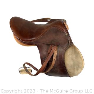 15" English Dressage Saddle Sold by Collegiate Quality Saddlery.  Made in Argentina.  Dressage Pads sold by Dover Saddlery, Wellesley, MA   (was 206 XJT)